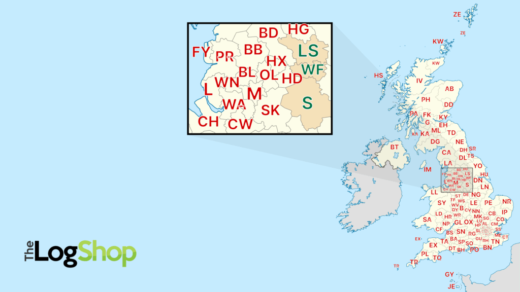 Log Shop free firewood delivery to postcodes LS, WF and S