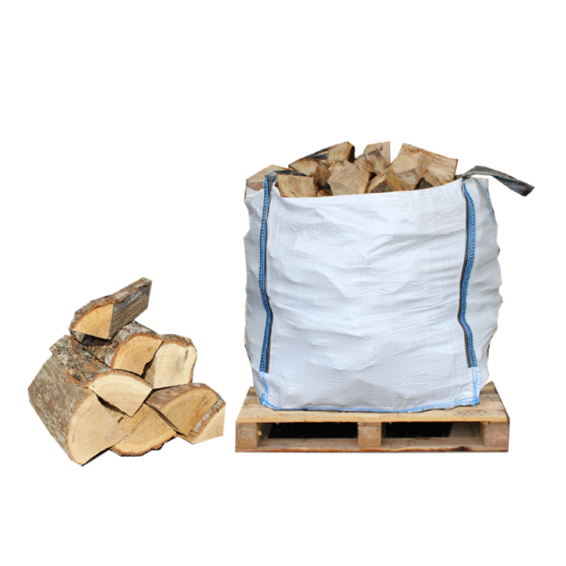 kiln dried firewood in dumpy bag
