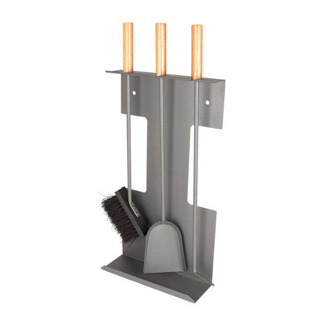 wall mounted fire stove companion tool set
