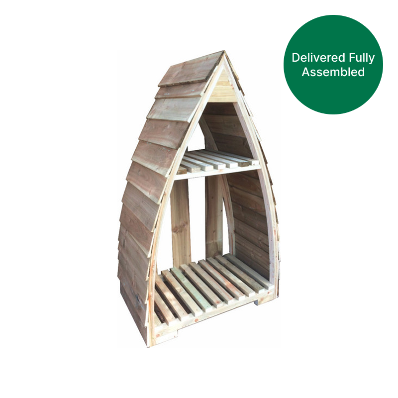 Log Store with shelf